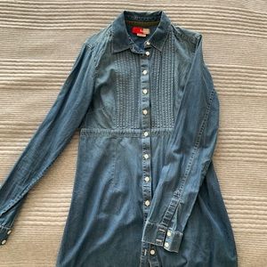 Denim tunic